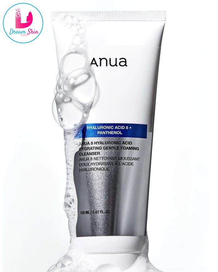 Anua 8 Hyaluronic Acid Moisturizing Gentle Gel Cleanser, 150ml